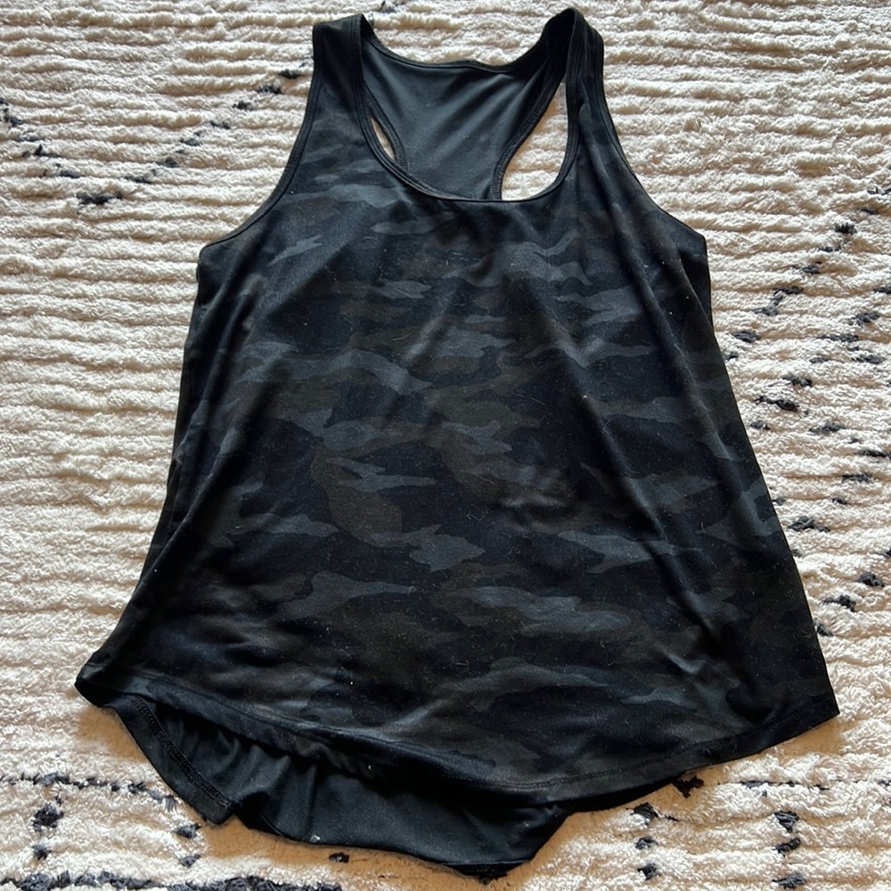 Camo tank top